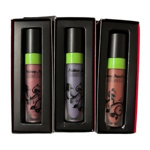 SALE Makeup Monster Cosmetics Matte Liquid Lipstick x3 Vegan Cruelty-Free NWT